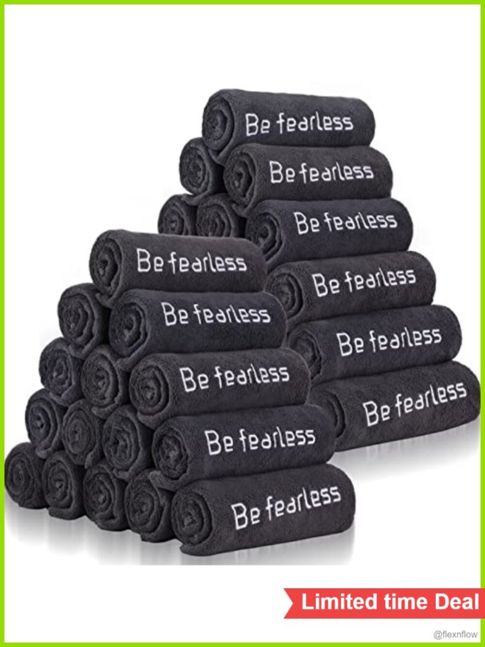 Microfiber Gym Towels 36 Pc Set Yoga Exercise Sweat Absorbent Workout Towels